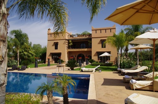 villa piscine marrakech