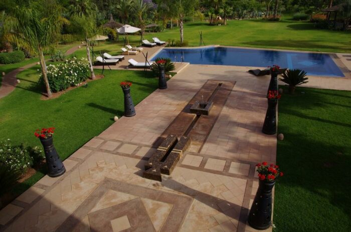 villa marrakech jardin